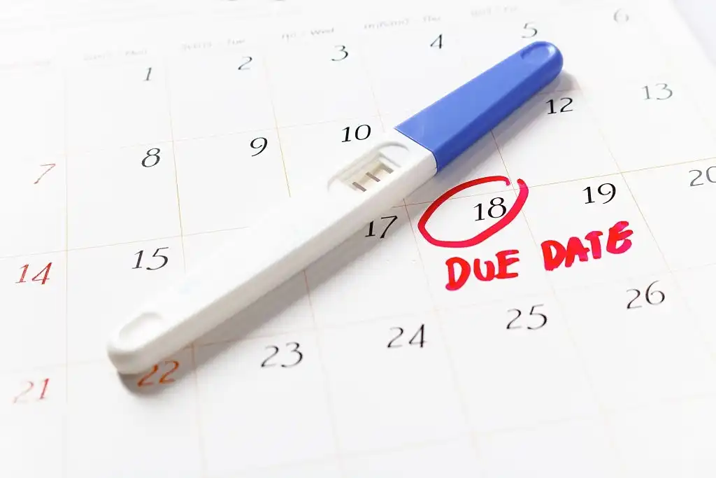 calculate due date with pregnancy test