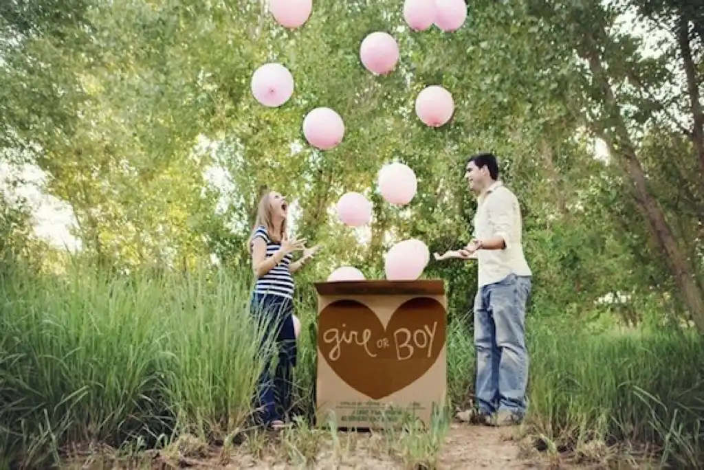 gender reveal idea release balloons 3d ultrasound studio baton rouge