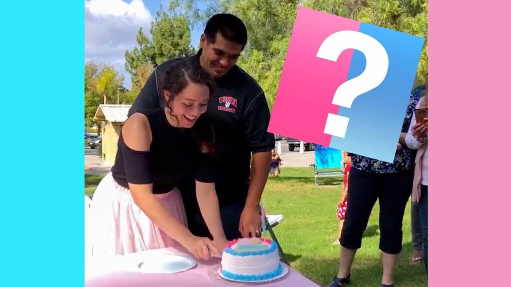 how to host gender reveal party cake