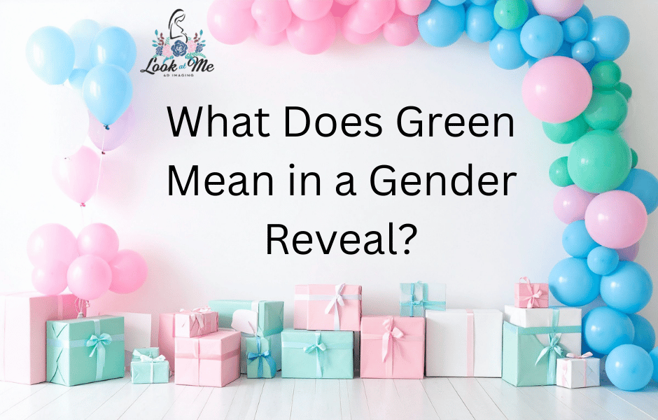 Green Mean in a Gender Reveal